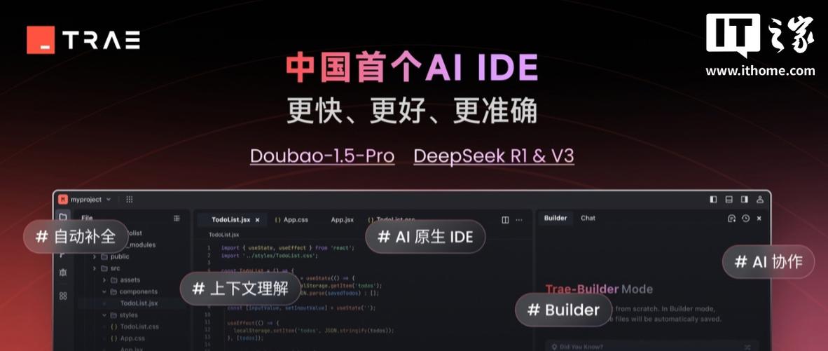 4. TRAE(字节跳动,AI原生协作型)示意图