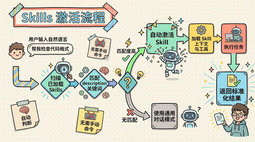 技能描述（Skill Description）示意图