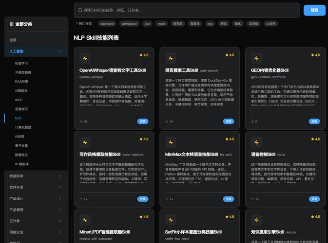 技能名称（Skill Name）示意图