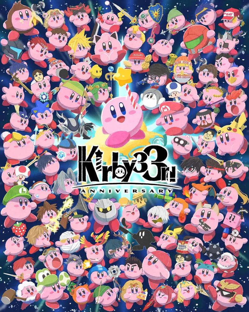 FC 游戏：星之卡 by Kirby and the Magic Mirror