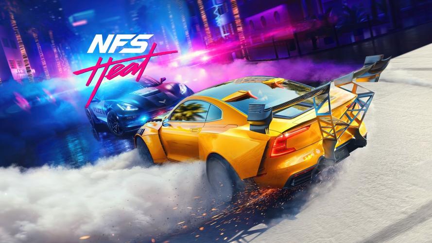 《极品飞车：热度（Need for Speed Heat）》：我花120小时狂改17台车，居然被警察追得连妈都不认？🚗💨
