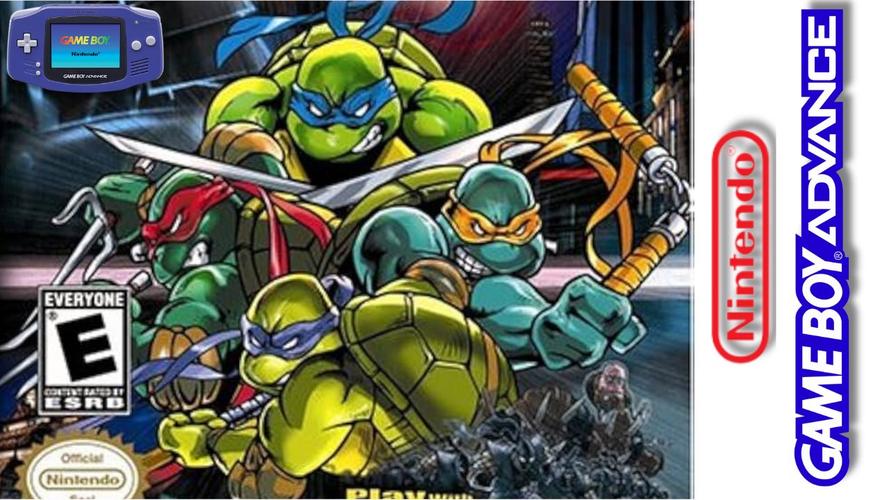 客观评测：GBA 游戏：忍者神龟 双合集